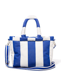 Cloud Cooler Tote Bag - Crew Mediterranean Blue Stripe