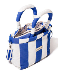 Cloud Cooler Tote Bag - Crew Mediterranean Blue Stripe