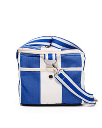 Premium Cooler Bag - Crew Mediterranean Blue Stripe