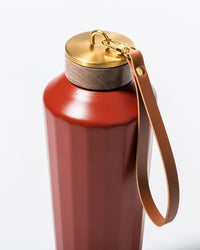 25oz Hemingway Flask - Terracotta Red
