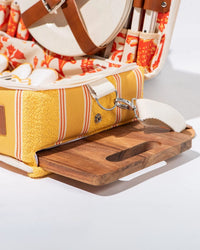 Picnic Set - Bistro Papaya Stripe