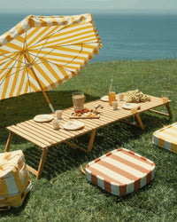 Long Folding Table - Teakwood