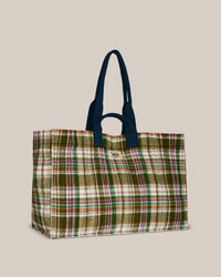 Shopper Bag No 46 in Secret Checks Amazon