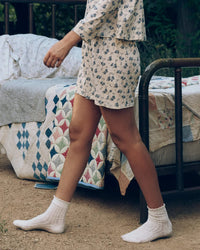 The Jersey Boxer Short in Indigo Rose
