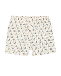 The Jersey Boxer Short in Indigo Rose