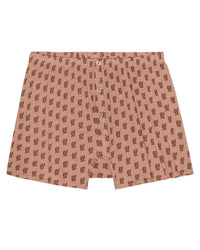 The Jersey Boxer Short in Rose Print