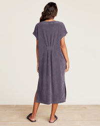 Barefoot Dreams Cozyterry Caftan in Carbon