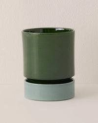 Bergs Potter Hoff Glazed 5.5 inch Saucer in Misty Blue