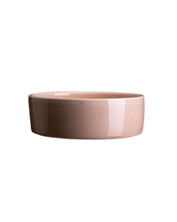 Bergs Potter Hoff Glazed 5.5 inch Saucer in Quartz Rose
