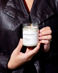 Brooklyn Candle Studio Leather Jacket Jar Candle