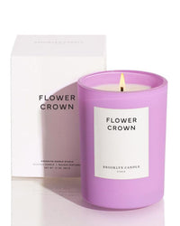 Brooklyn Candle Studio Lilac Haze Collection Flower Crown Candle