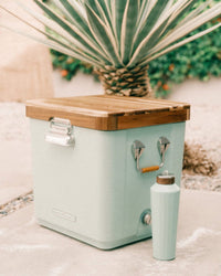 Business & Pleasure Co Home 25oz Hemingway Flask - Sage Green