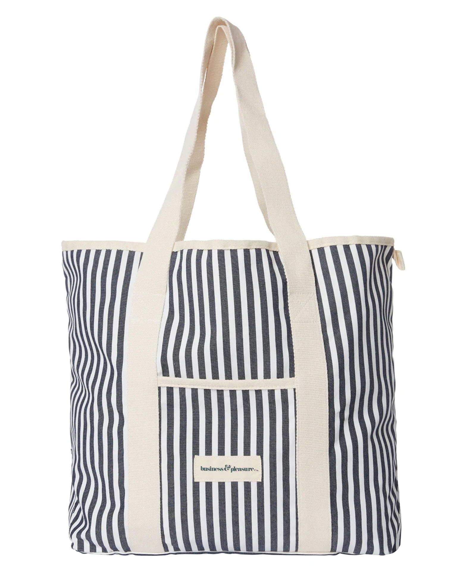Beach Bag - Laurens Navy Stripe