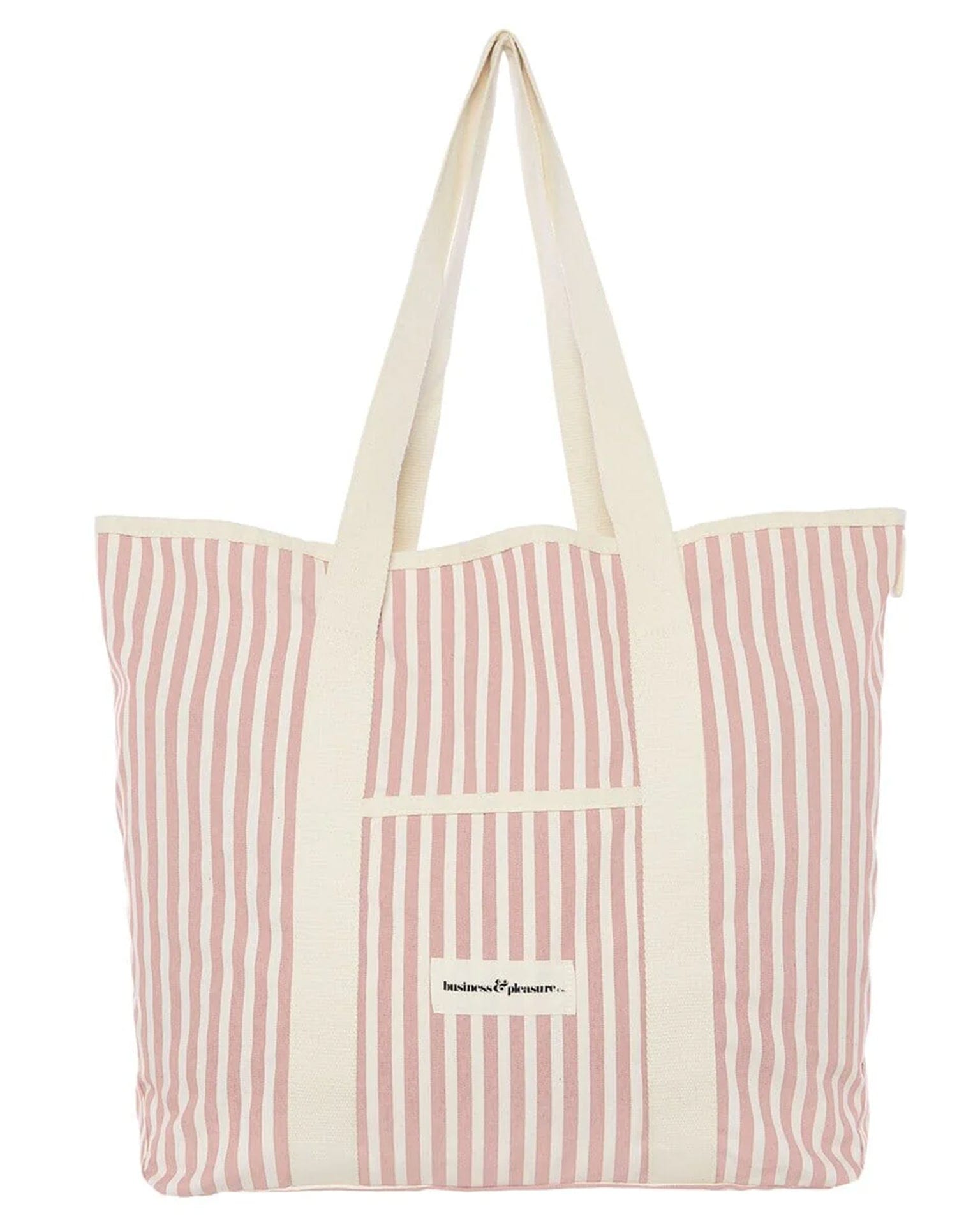Beach Bag - Laurens Pink Stripe