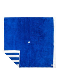 Business & Pleasure Co Beach Blanket - Crew Mediterranean Blue Stripe