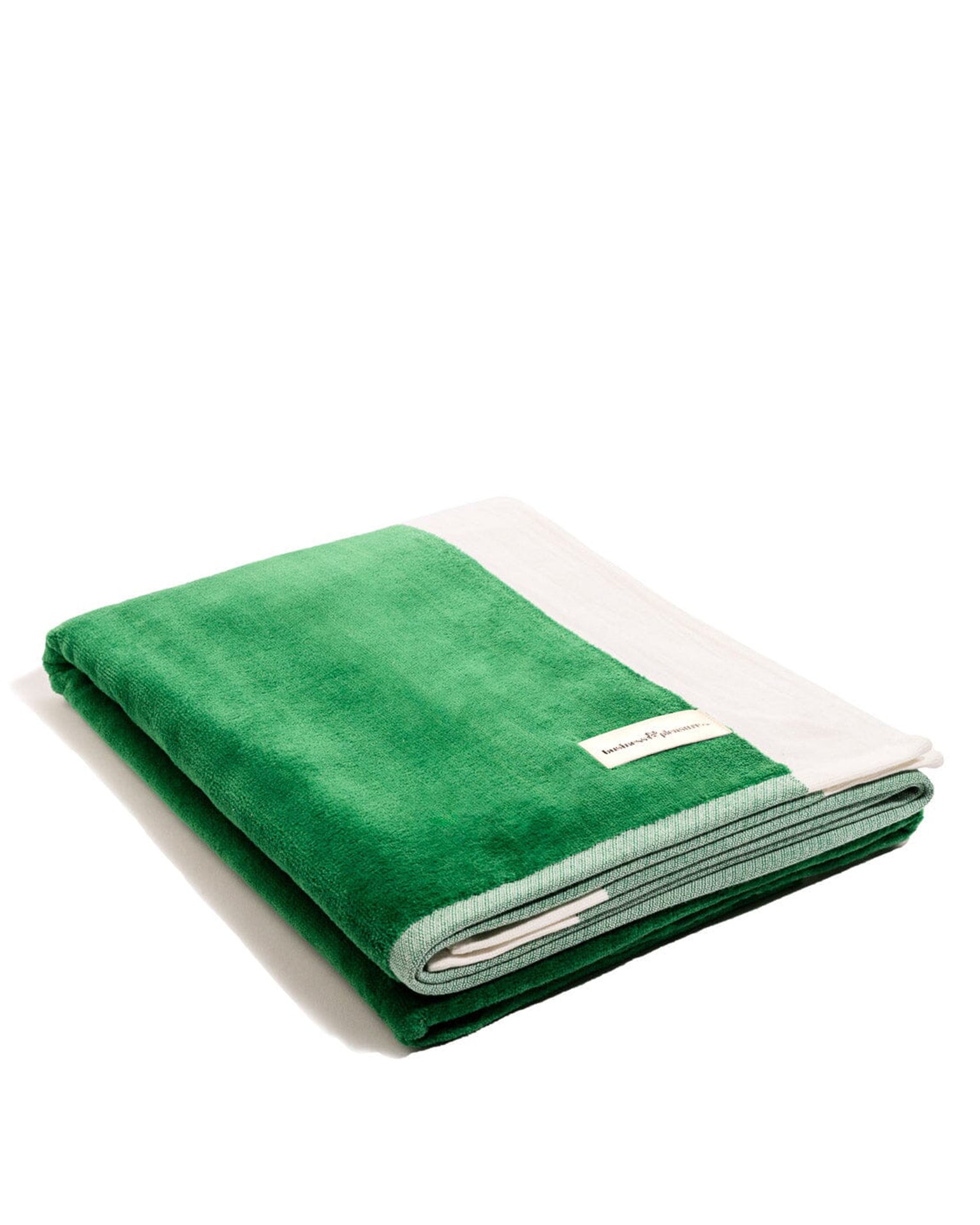 Beach Towel - Crew Canyon Green Stripe