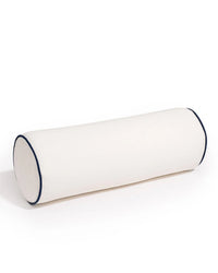 Business & Pleasure Co Bolster Pillow - Rivie White
