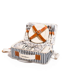 Business & Pleasure Co Picnic Set - Laurens Navy Stripe