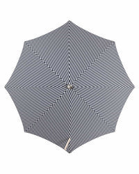Business & Pleasure Co Premium Beach Umbrella - Laurens Navy Stripe