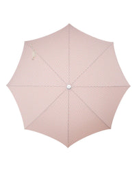 Business & Pleasure Co Premium Beach Umbrella - Laurens Pink Stripe