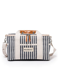 Business & Pleasure Co Home Premium Cooler Bag - Laurens Navy Stripe