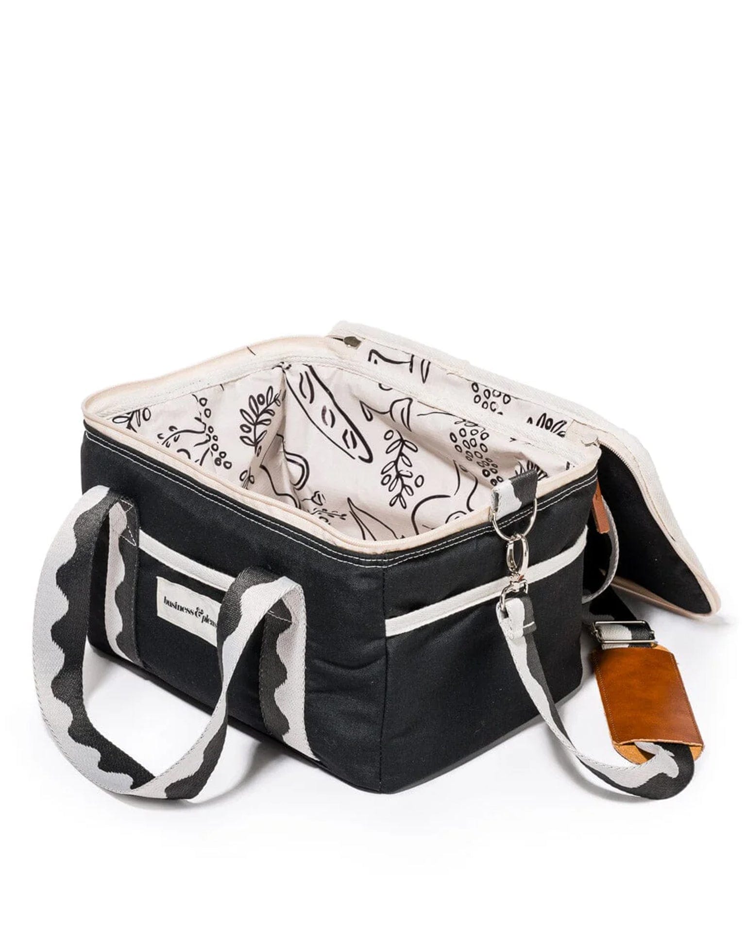 Business & Pleasure Co Premium Cooler Bag - Rivie Black
