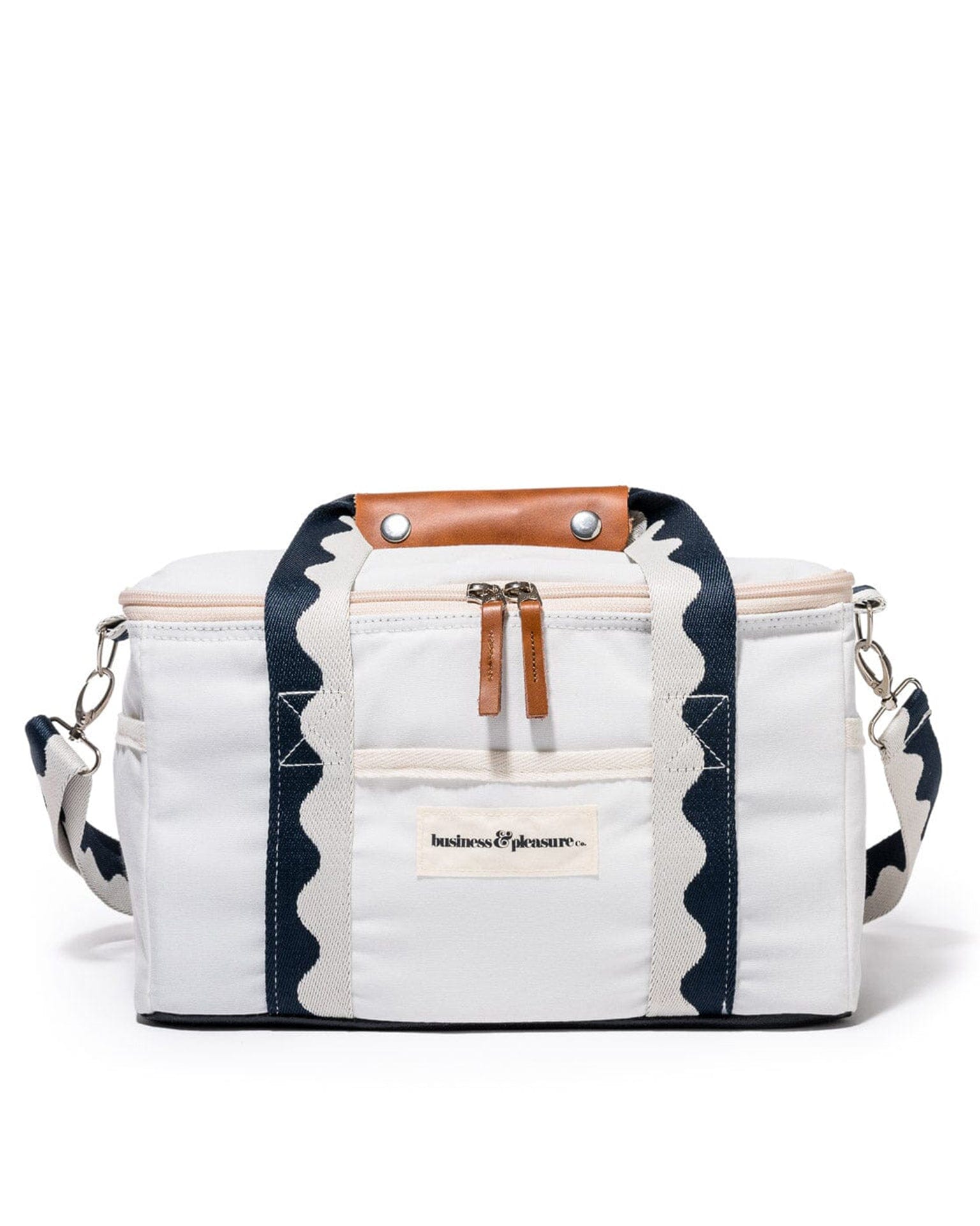 Business & Pleasure Co Home Premium Cooler Bag - Rivie White