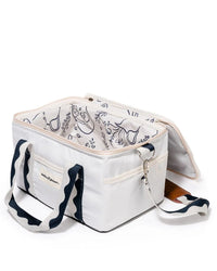 Business & Pleasure Co Home Premium Cooler Bag - Rivie White