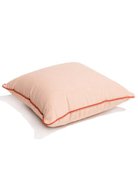 Business & Pleasure Co Small Square Throw Pillow - Rivie Pink