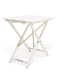 Business & Pleasure Co Tall Folding Table - Antique White