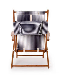 Business & Pleasure Co Tommy Chair - Laurens Navy Stripe