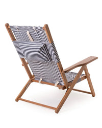 Business & Pleasure Co Tommy Chair - Laurens Navy Stripe