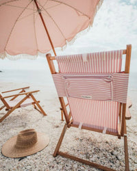 Business & Pleasure Co Tommy Chair - Laurens Pink Stripe
