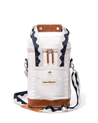 Business & Pleasure Co Home Wine Cooler Tote Bag - Rivie White