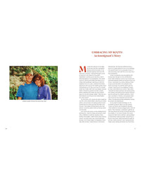 A man and woman stand close together outdoors, smiling at the camera. The image accompanies an essay titled Embracing My Roots: An Immigrant’s Story, inspired by Mamacita by Chronicle Books, on a white background.