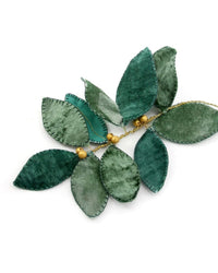 Cody Foster Large Velvet Leaf Pick in Green