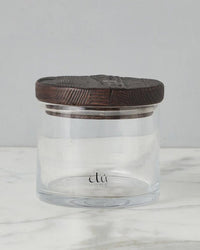 etúHOME Heritage Wood Top Canister, Medium