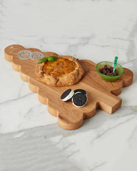 etúHOME Scalloped Tree Cutting Board, Large