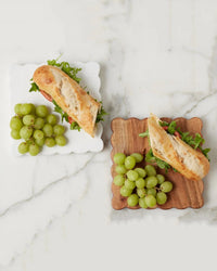etúHOME Square Scalloped Board Duo