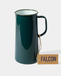 Falcon Enamelware 3 Pint Pitcher in Samphire Green