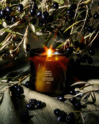 Flamingo Estate Ancient Agrigento Olive Tree Candle