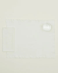 Hawkins New York Essential Dinner Napkins in Ivory - Set of 4