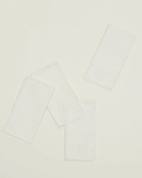 Hawkins New York Essential Dinner Napkins in Ivory - Set of 4