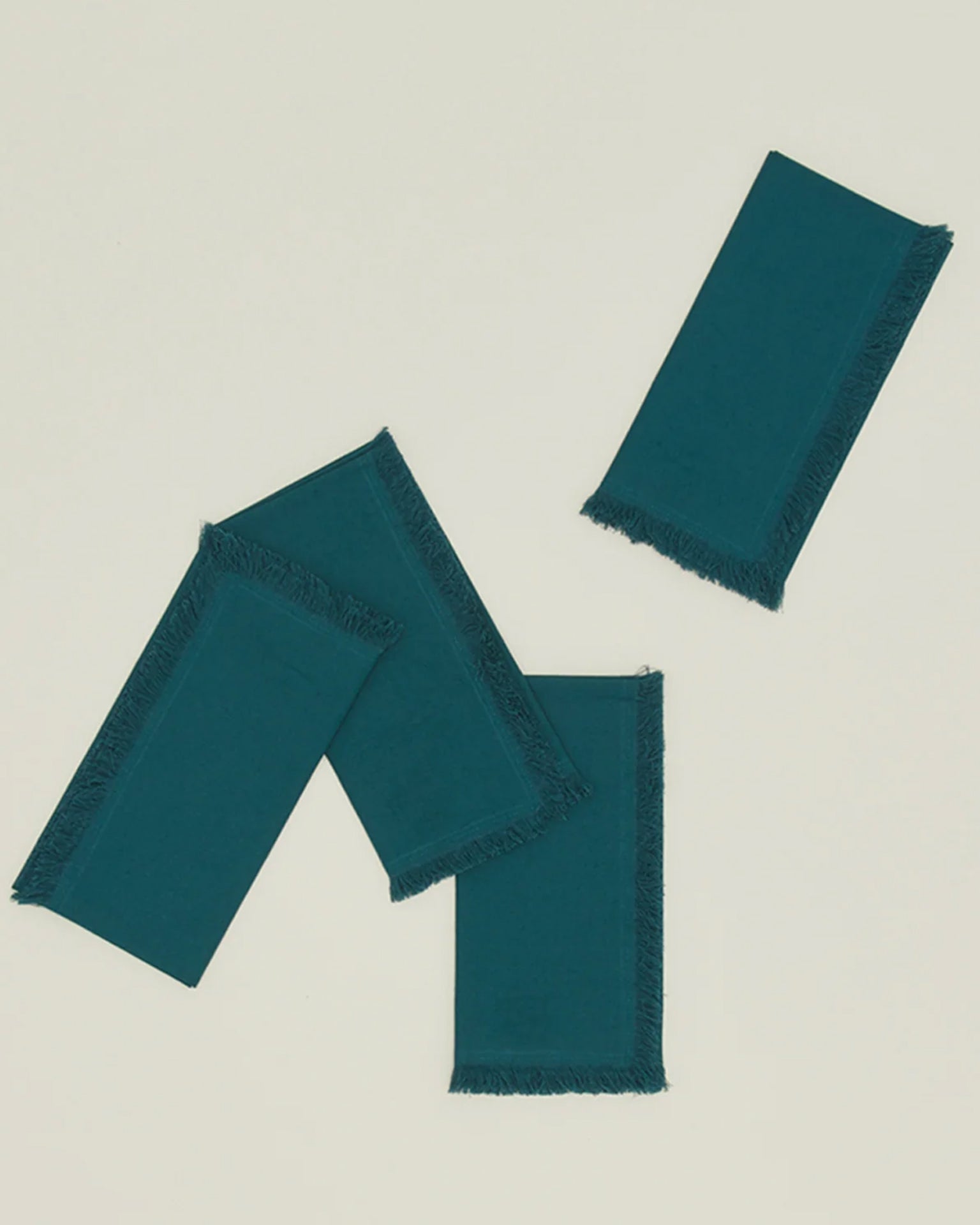 Essential Dinner Napkins in Peacock - Set of 4