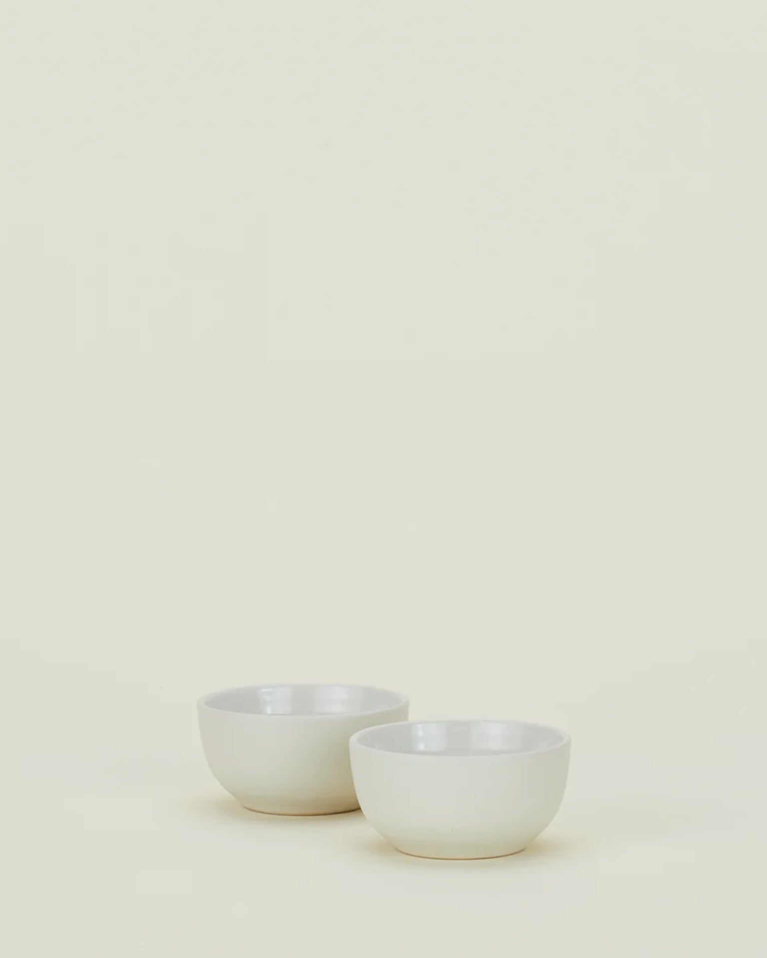 Essential Extra Small Bowls S/2 in Bone