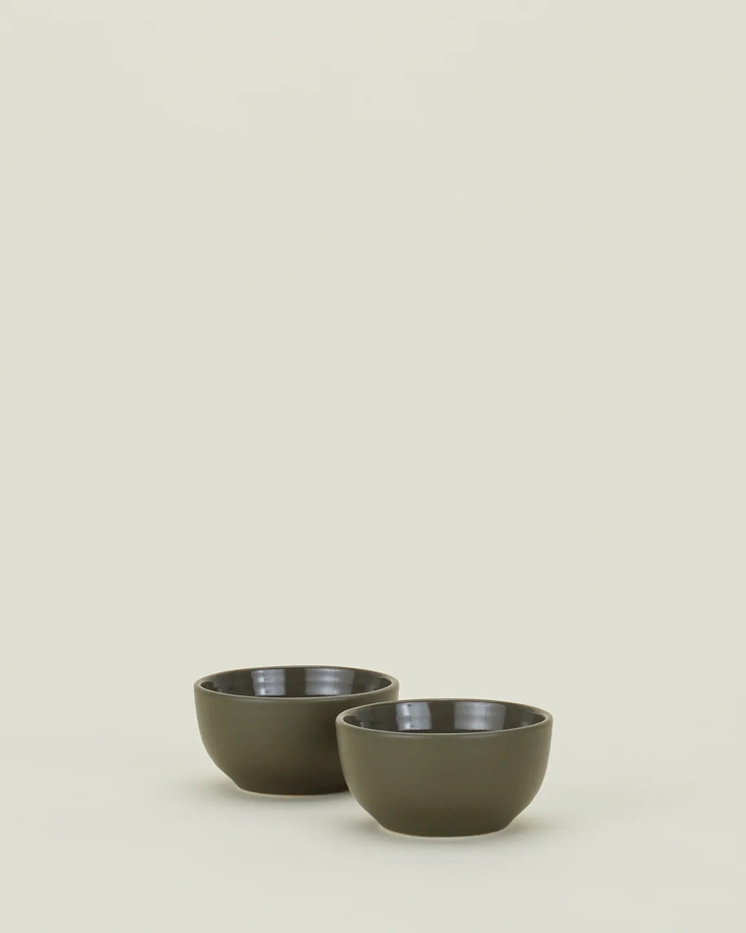 Essential Extra Small Bowls S/2 in Olive