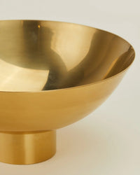 Hawkins New York Essential Footed Bowl in Brass