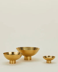 Hawkins New York Essential Footed Bowl in Brass