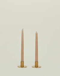 Hawkins New York Essential Metal Candle Holders - Set of 2 in Brass