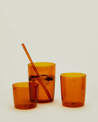 Hawkins New York Set of 4 Essential Glassware in Terracotta